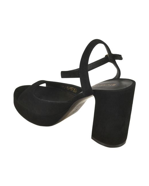 Stuart Weitzman Black Sandals