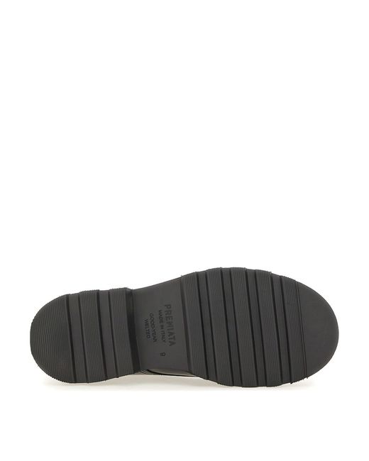 Premiata Black Moccasin Binder for men
