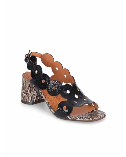 Chie Mihara Natural Sandals Made Of Leather