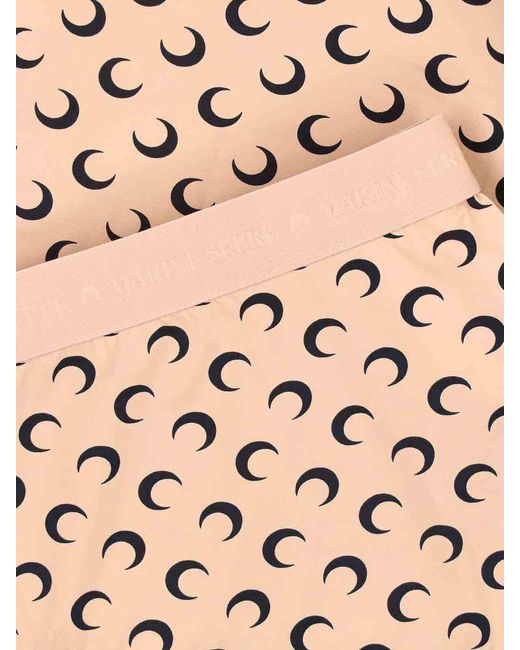 MARINE SERRE White Midi Skirt