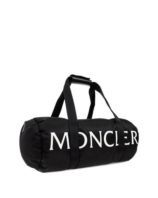 Moncler Black Duddle Gym Bag for men