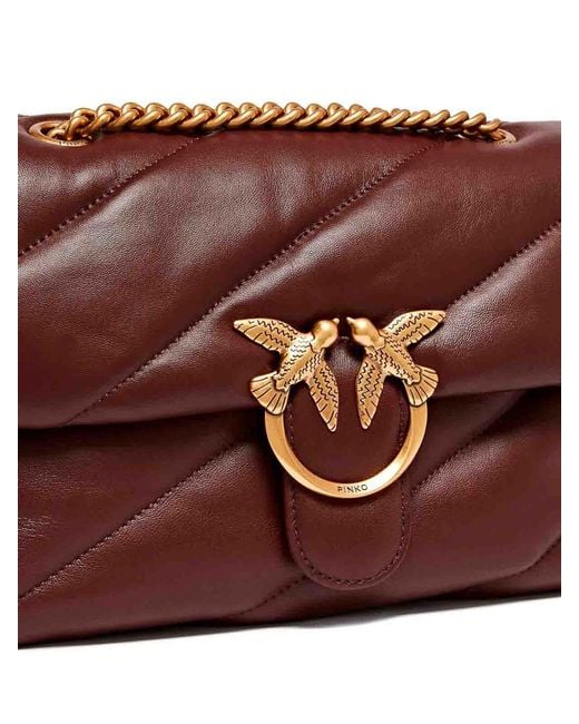 Pinko Brown Classic Bag