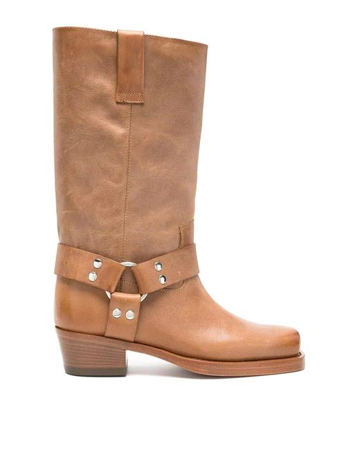 Paris Texas Brown Roxy Boot