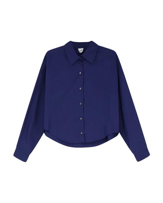 Aspesi Blue Cotton Shirt