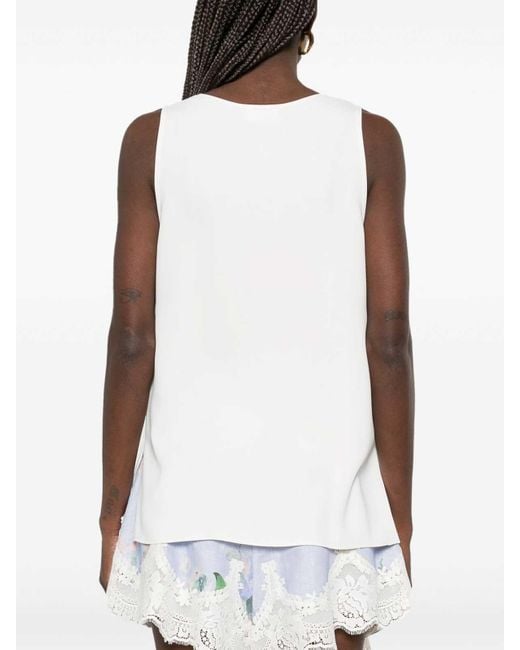 P.A.R.O.S.H. White Thank Top