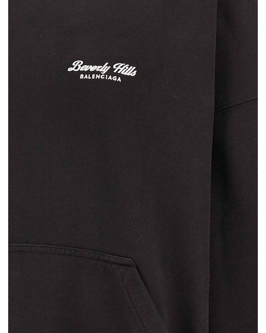 Balenciaga Black Beverly Hills Hoodie