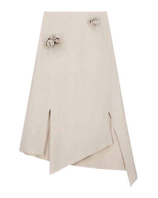 Coperni White Midi Skirt