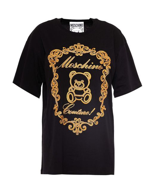 Moschino Black Teddy T-shirt