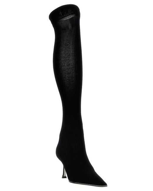 Rene Caovilla Black Boots