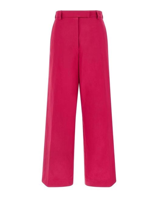 Dries Van Noten Penn Satin Tailored Pants