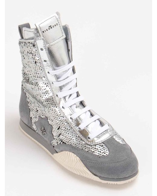 John Richmond White Sneakers