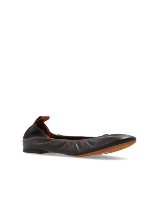 Lanvin Black Ballerinas