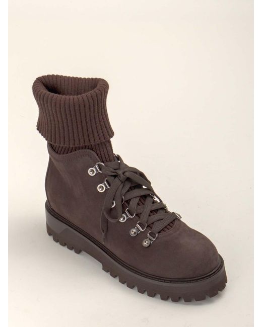 Le Silla Brown Ankle Boots