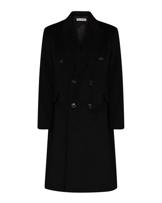 Our Legacy Black Whale Coat for men