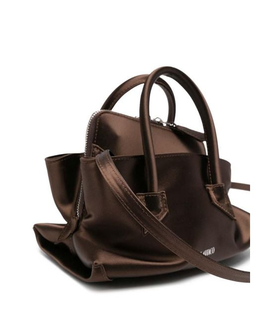 The Attico Brown La Passeggiata Mini Handbag