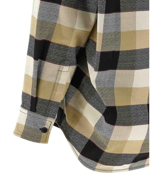 Missoni Gray Check Pattern Shirt