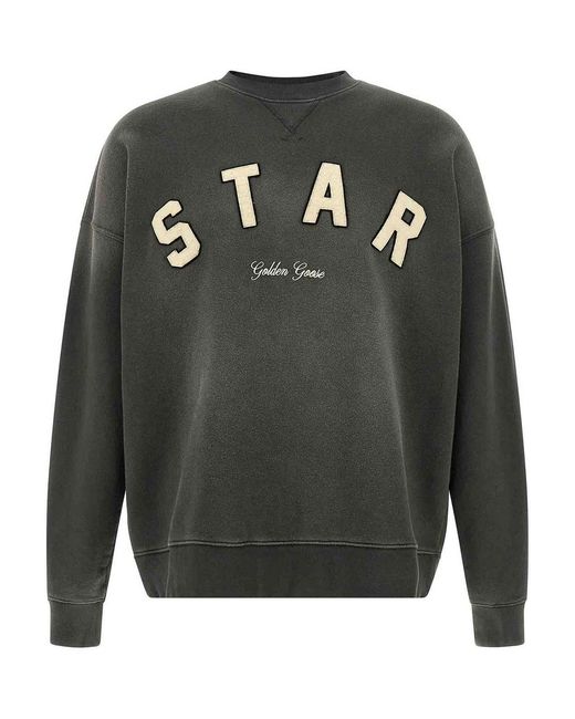 Golden Goose Deluxe Brand Gray Sweatshirt for men