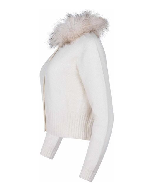 Vanisé White Vanis Cardigan