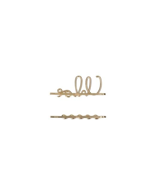 Chloé White Set Of 2 Hair Clips