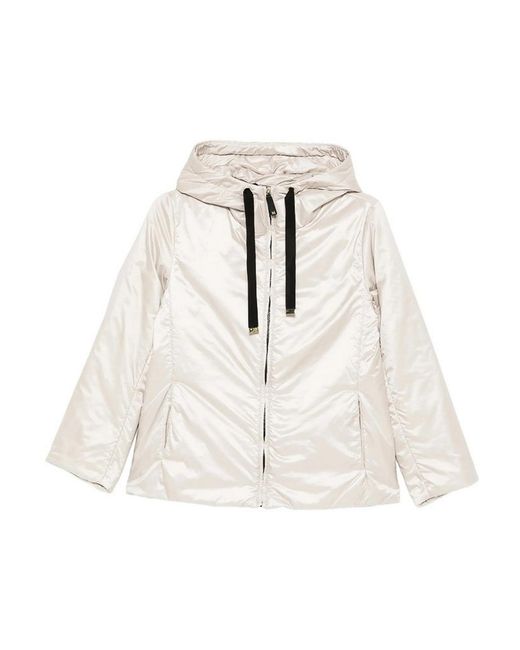 Max Mara White Outerwear