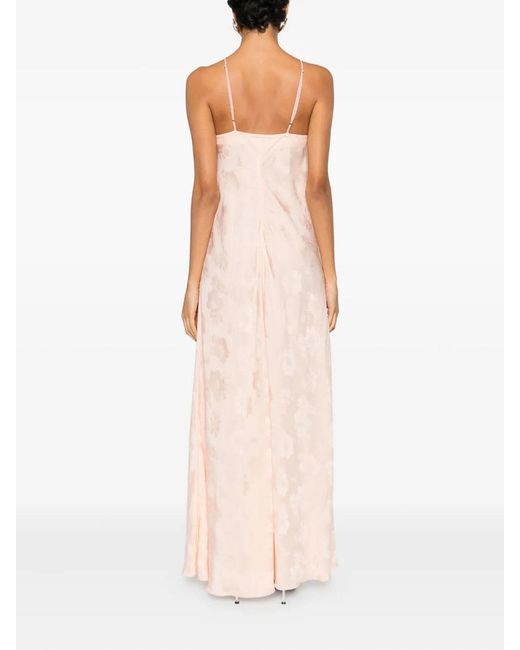 Forte_forte Pink Alba Flower Dress