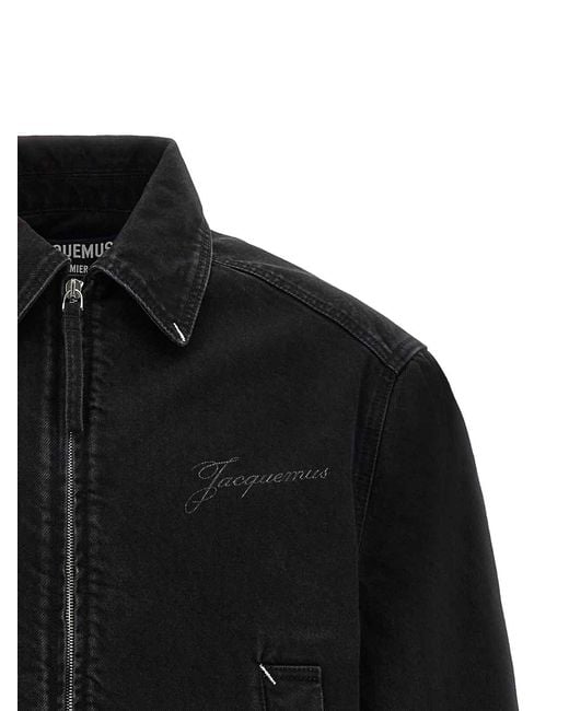Jacquemus Black Jacket for men