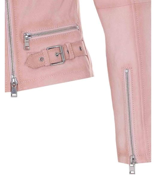 Bully Pink Suede Jacket