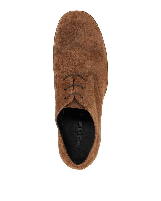 Julian Fashion Brown Suede Lace Up for men