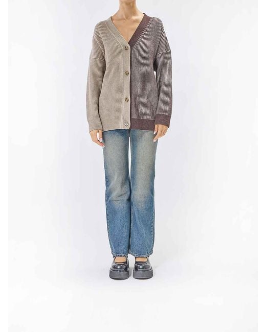 Moschino Brown Cardigan