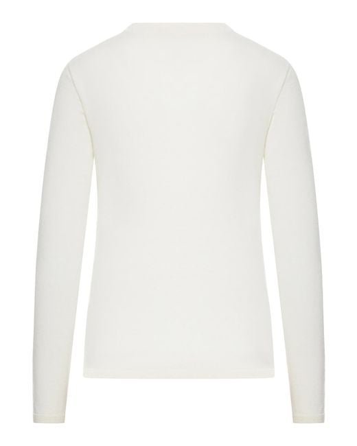 Max Mara White Marica Sweater