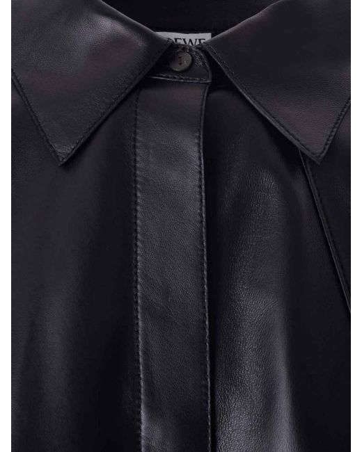 Loewe Blue Nappa Oversize Shirt