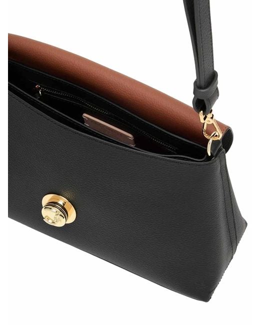 Coccinelle Black Medium Nikla Shoulder Bag