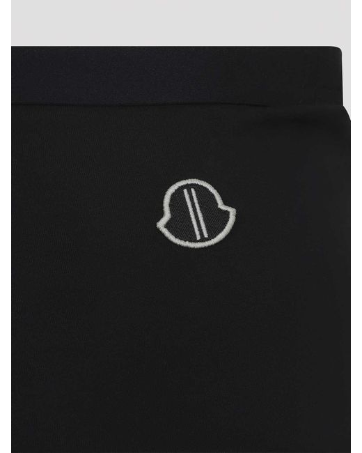 Moncler Black Adjustable Skirt