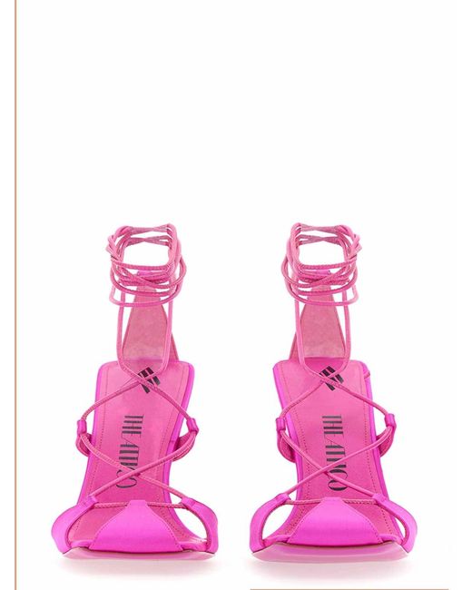 The Attico Pink Adele 10.5 Cm Heeled Pumps