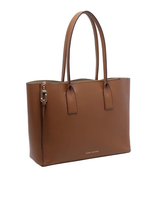 Marc Jacobs Brown Dark The Work Tote Bag
