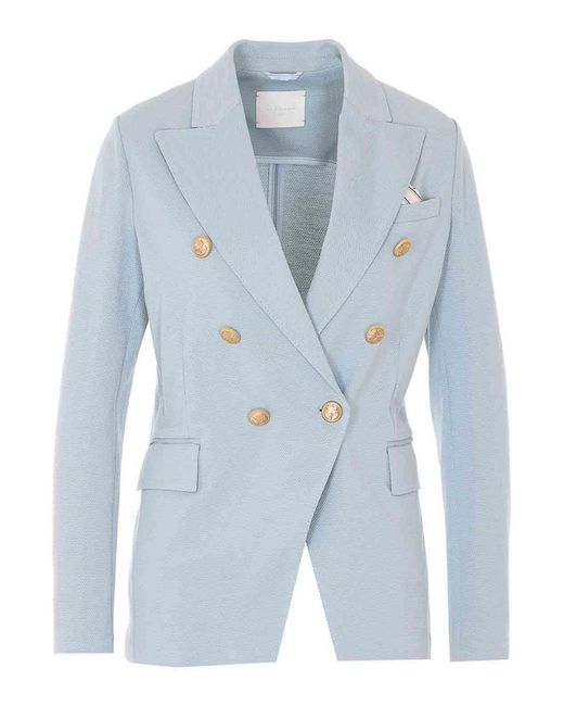 Circolo 1901 Blue Double Breasted Jacket