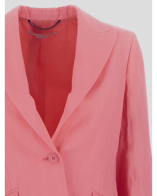 Blazer di Stella McCartney in Pink