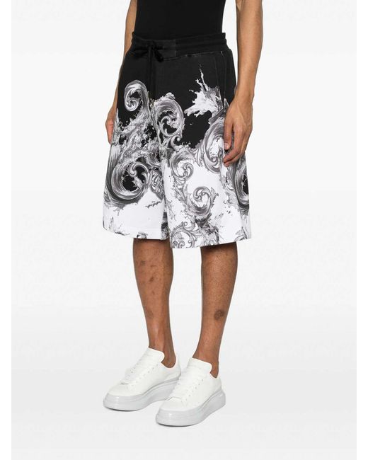 Versace Jeans Couture Black Shorts for men