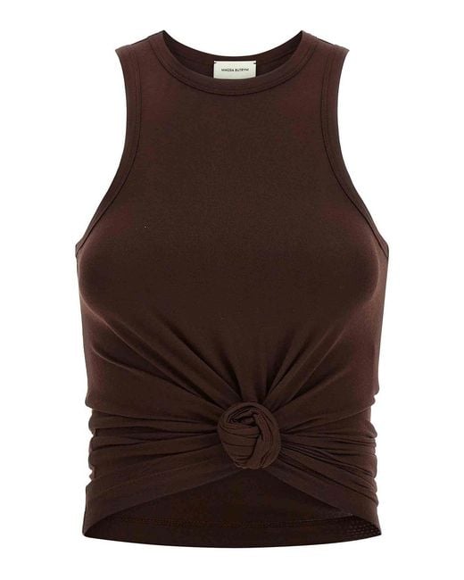 Magda Butrym Brown 05 Top