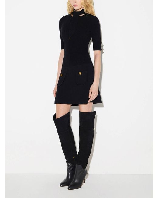 Elisabetta Franchi Black Dress