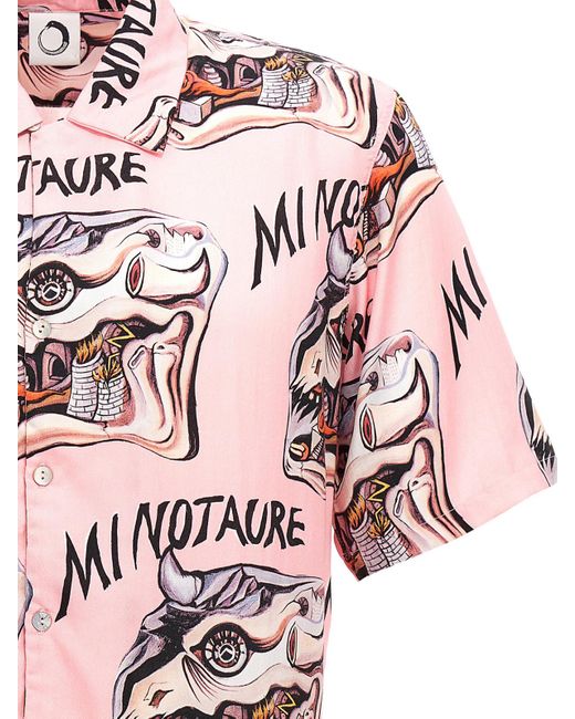 Endless Joy Pink Minotaur Shirt for men