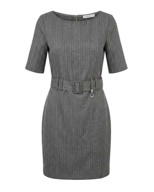 Patrizia Pepe Gray Dress