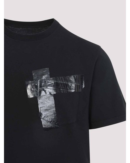 Maison Margiela Black T-Shirt for men
