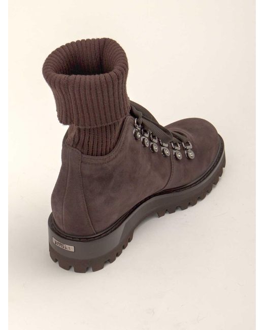 Le Silla Brown Ankle Boots