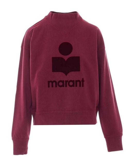 Isabel Marant Red Moby Sweatshirt