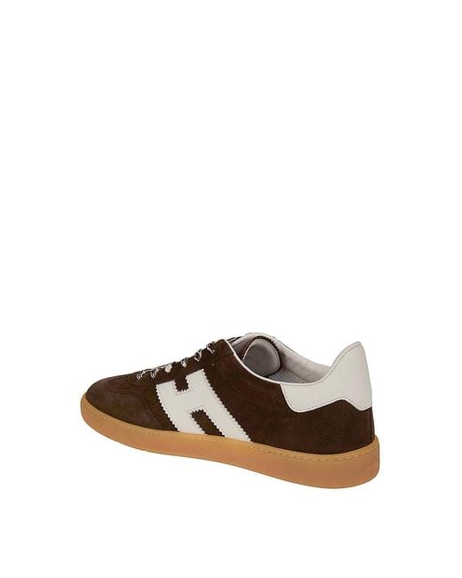 Hogan Brown Cool Sneakers for men