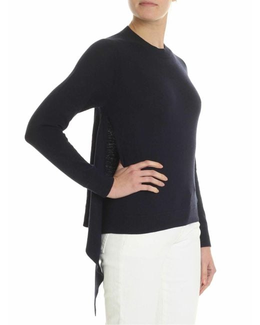 See By Chloé Blue Pullover With Crossover