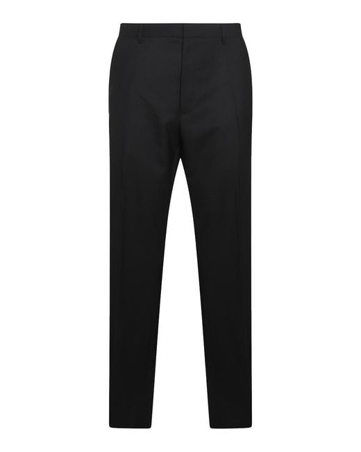 Moschino Black Wool Pants for men