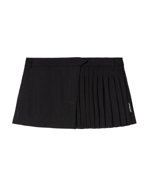 Off-White c/o Virgil Abloh Black Savana Miniskirt