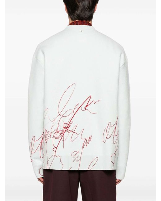OAMC White Sweaters for men